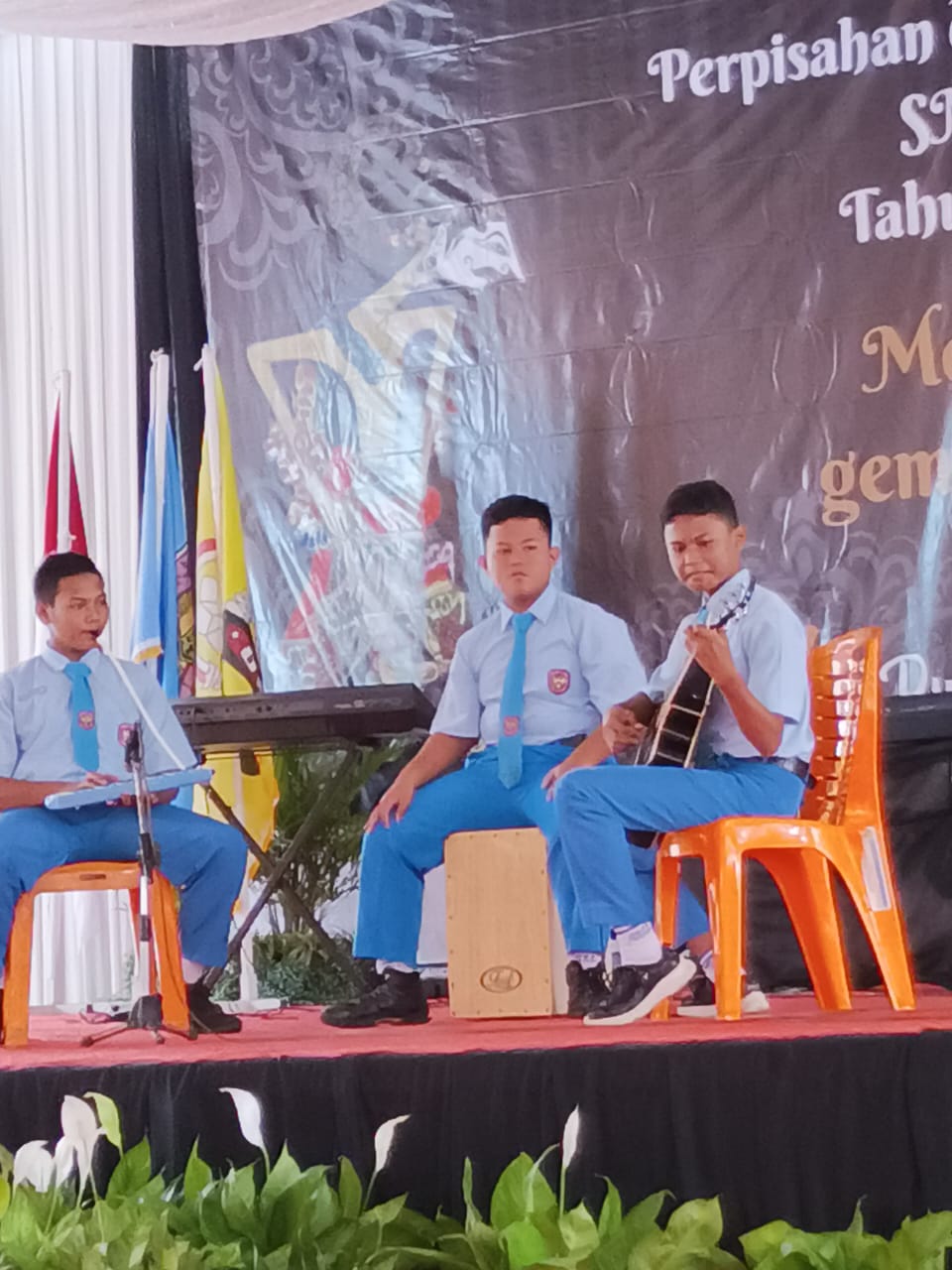 Diinisiasi Orang Tua, Perpisahan Siswa SMPN 3 Purbalingga Berlangsung Meriah