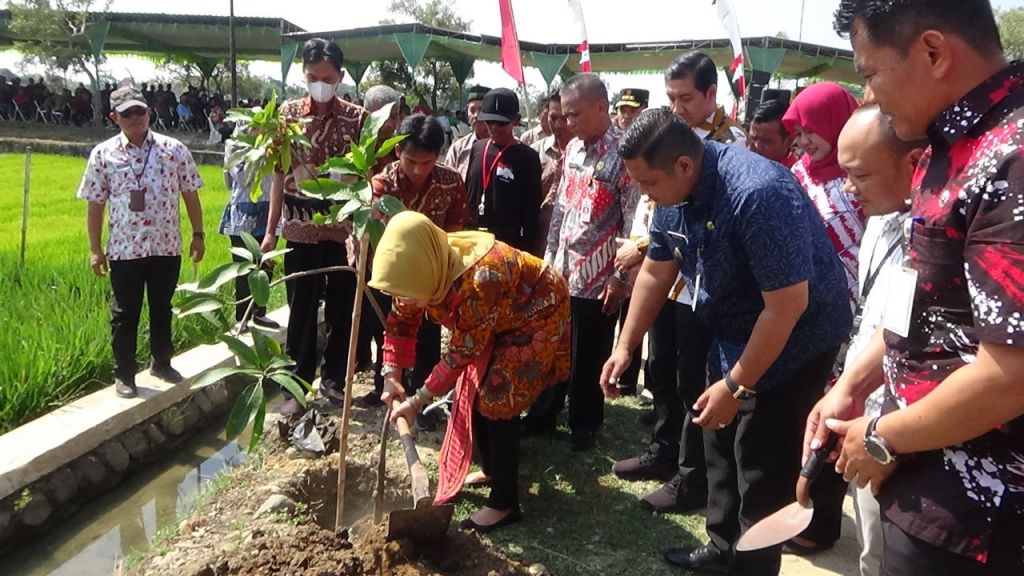 CSR Bank Jateng Cabang Sukoharjo Bantu Sumur Dalam kepada Gapoktan Tani Makmur Desa&nbsp;Bulakan