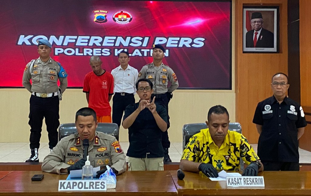 Suparman, Residivis Pencabulan Anak Dibekuk Jajaran Polres&nbsp;Klaten