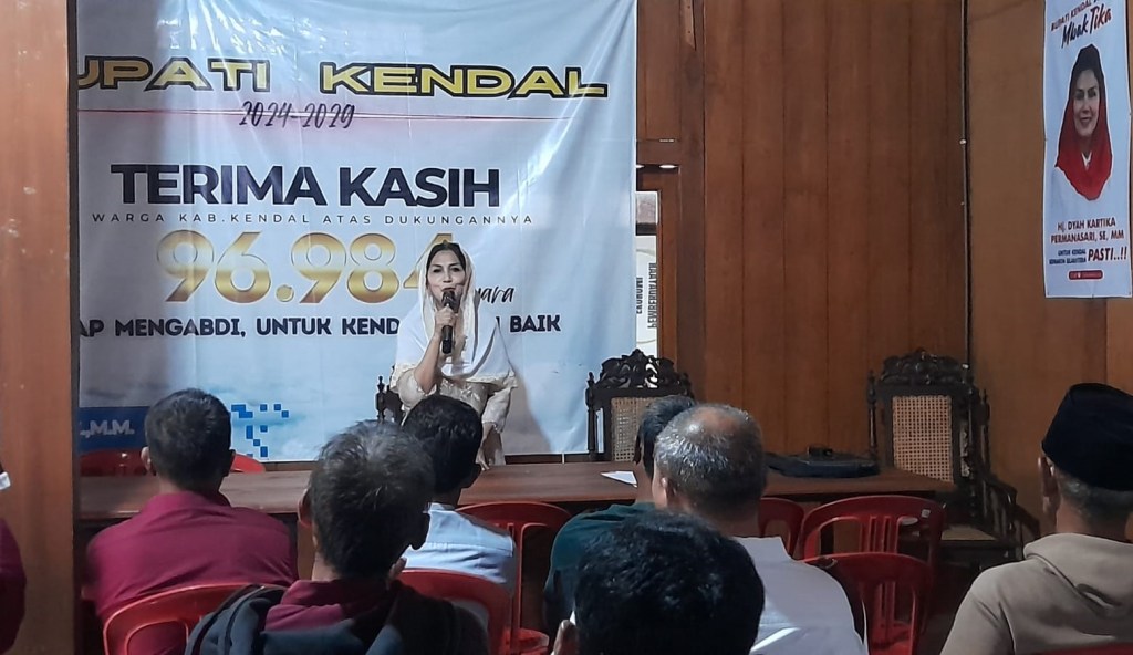 Meski Rekom akan Diserahkan Serentak Oleh DPD Jateng, Mbak Tika Mengaku&nbsp;Lega