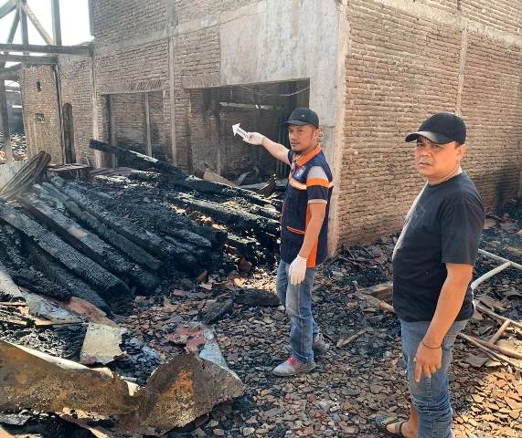 Polisi Pastikan Pemicu Kebakaran UD Rogo Jati, Yakni Korsleting Arus Pendek&nbsp;Listrik