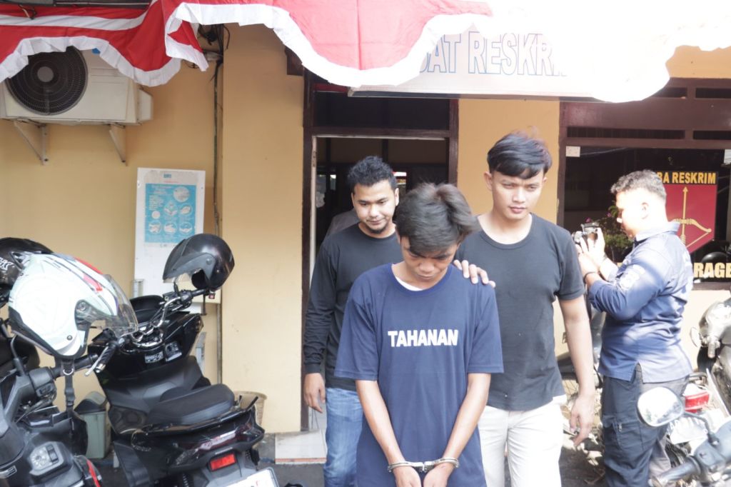 Tak Lebih Dari 24 Jam, Pelaku Pencurian Sepeda Motor di Sidoharjo Sragen Berhasil Ditangkap&nbsp;Polisi
