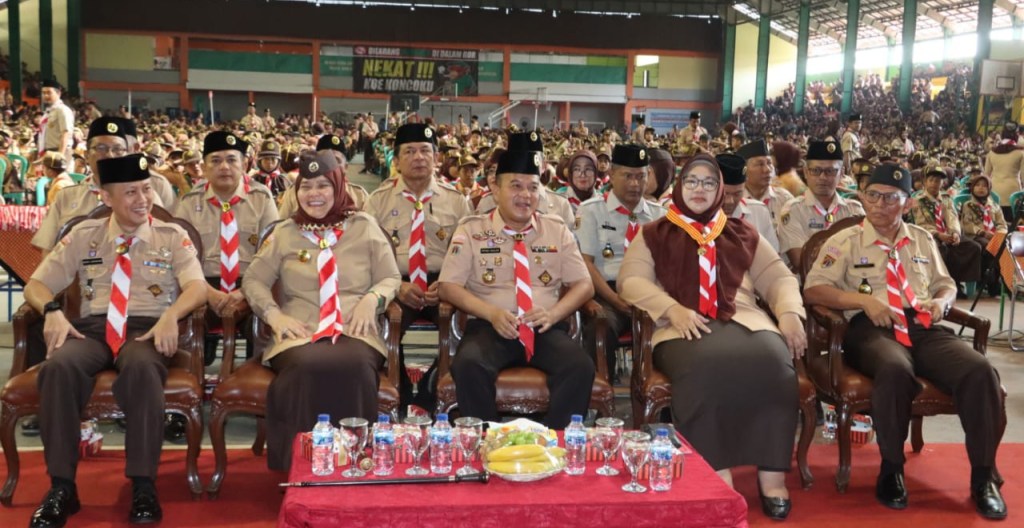 Kapolres Sragen Hadiri Pelantikan Pramuka&nbsp;Garuda