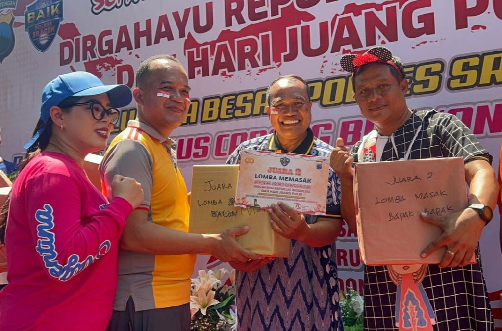 Semarakkan HUT Kemerdekaan RI Ke- 79 dan Hari Juang Polri, Kapolres Sragen Prakarsai Berbagai&nbsp;Lomba